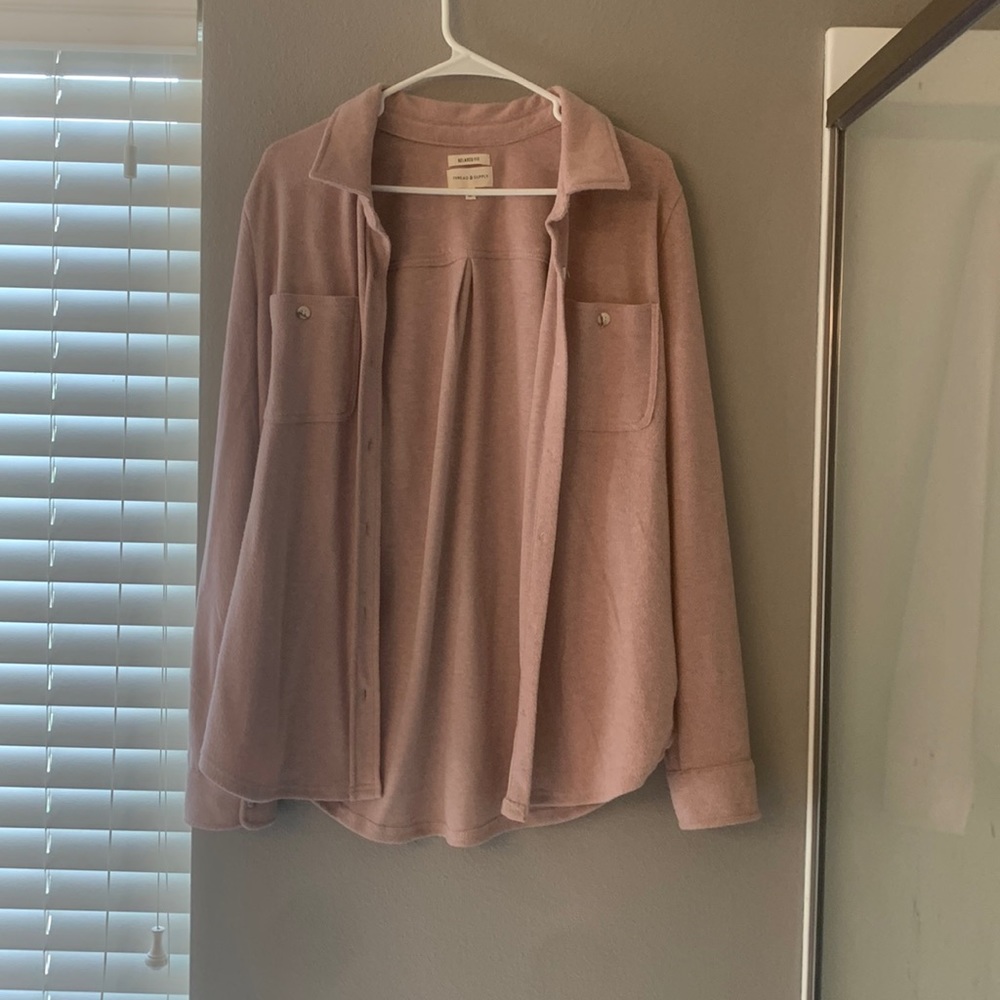 Thread and supply size medium shacket